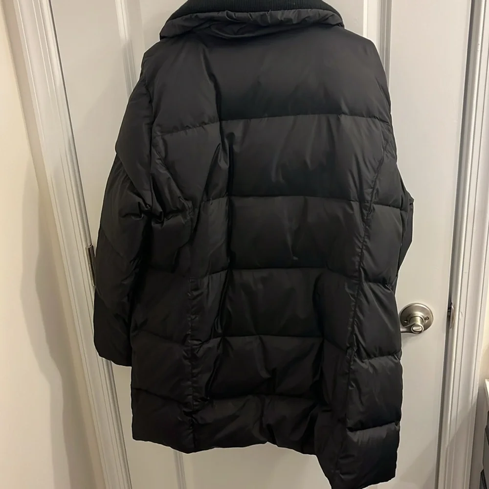 Michael Kors 3/4 Puffer Jacket Black used Womens Size XL